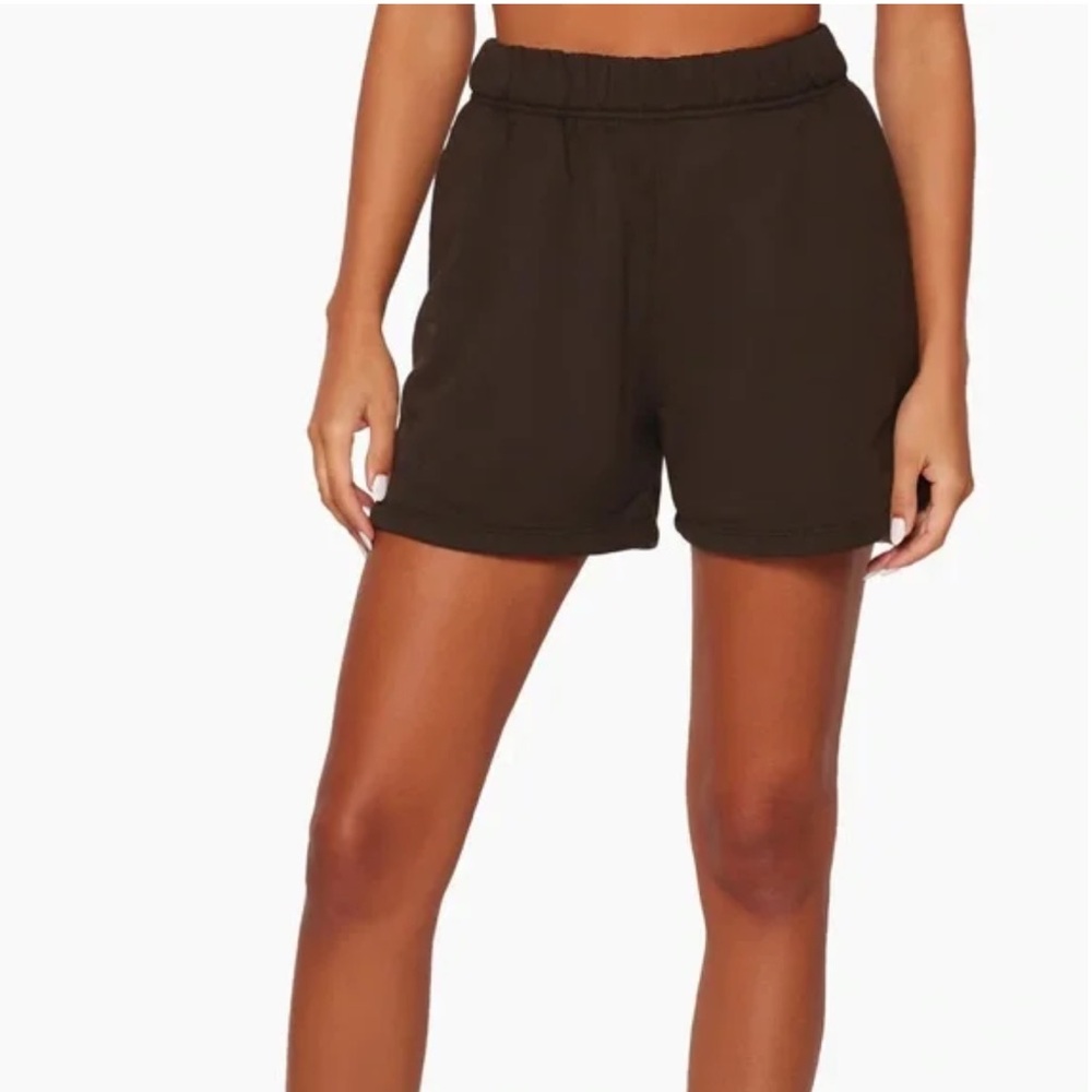 NWOT Set Active Sweat Shorts - Espresso XS